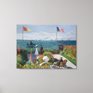 Lienzo Jardín en Sainte-Adresse, pintura famosa