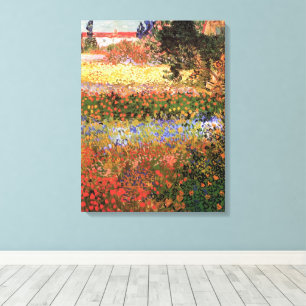 Lienzo Jardín Florido de Vincent van Gogh