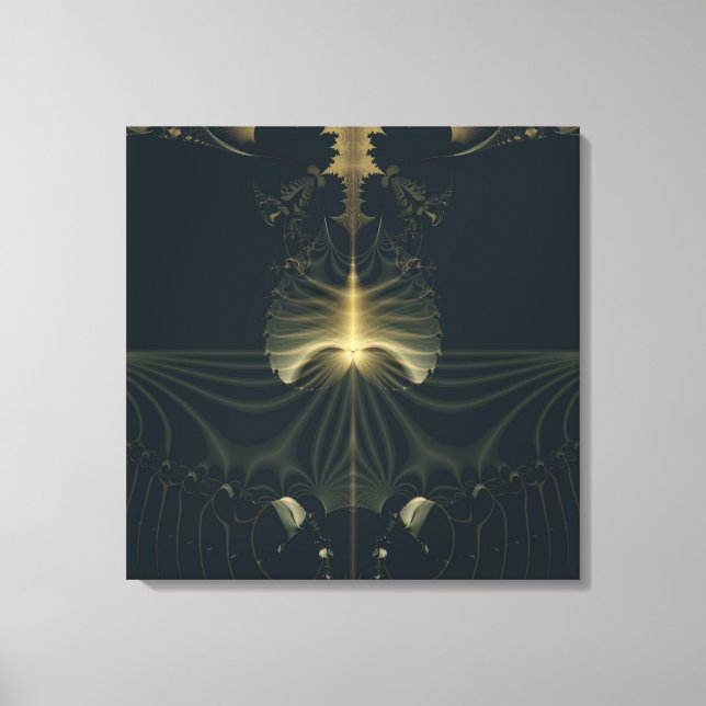 Lienzo Jardín mágico (Anverso)