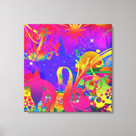 Lienzo Jardín Mágico de Verano