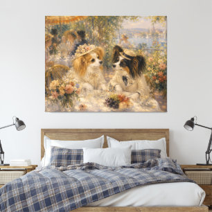 Lienzo Jardín Real Papillon Fantasía Óleo Pintura