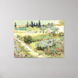 Lienzo Jardín Vincent Van Gogh en Arles 1888