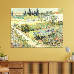 Lienzo Jardín Vincent Van Gogh en Arles 1888