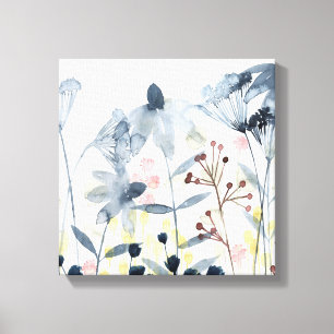Lienzo Jardines en capas - Flores acuáticas