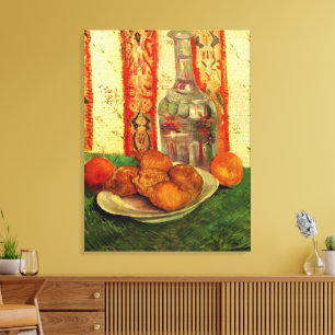 Lienzo Jarra y limones en bodegón de Vincent van Gogh