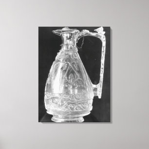 Lienzo Jarro con los pájaros del Hacienda de