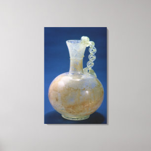 Lienzo Jarro de cristal, romano, siglo III
