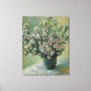Lienzo Jarrón de Flores de Claude Monet