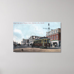 Lienzo Jaspe y calles de McDougall