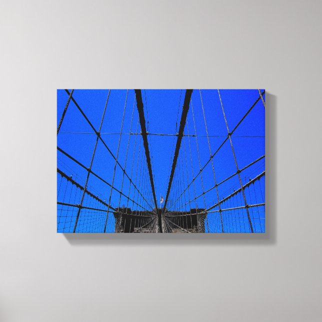 Lienzo Jaula en Nueva York (Anverso)