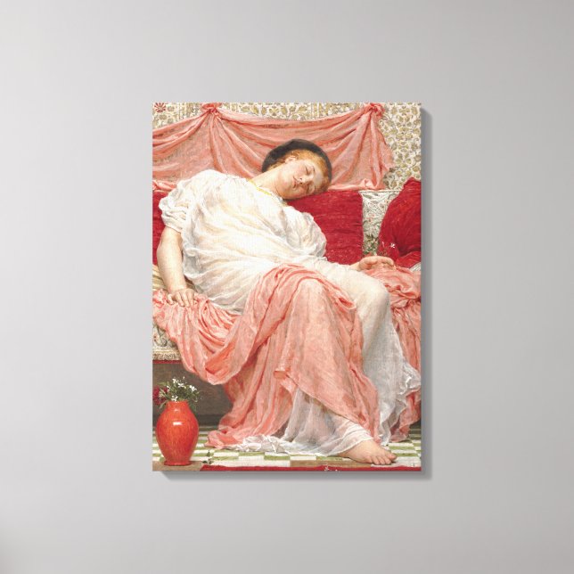 Lienzo Jazmín de Albert Joseph Moore, Bella Artes victori (Anverso)