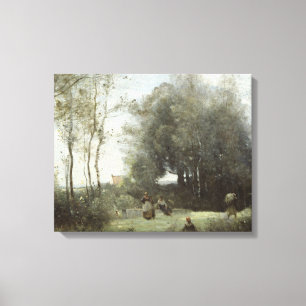 Lienzo Jean-Baptiste-Camille Corot - Arleux-Palluel, The