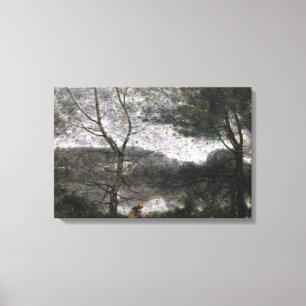 Lienzo Jean-Baptiste-Camille Corot - Ville-d'Avray