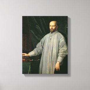 Lienzo Jean Duvergier de Hauranne Abbot