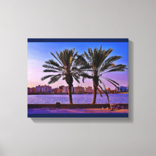 Lienzo Jeddah Date Trees