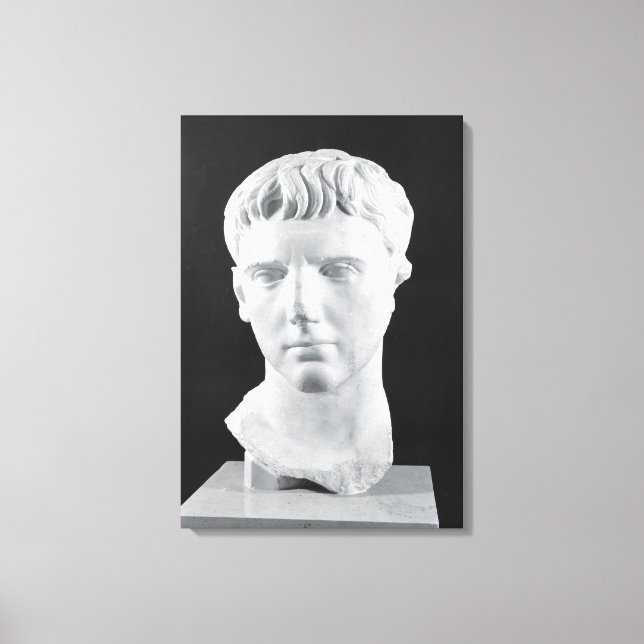 Lienzo Jefe de César Augustus (Anverso)