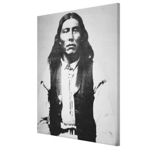 Lienzo Jefe de Naiche (d.1874) de los apaches de