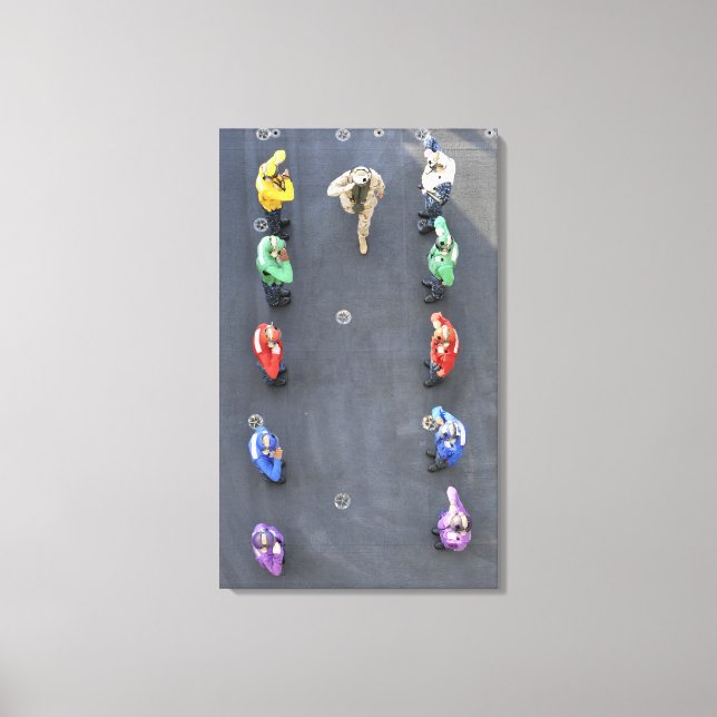 Lienzo Jefe de Operaciones Navales (Anverso)