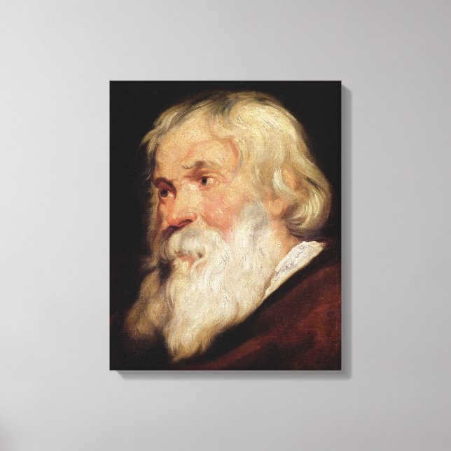 Lienzo Jefe de un anciano (Anverso)