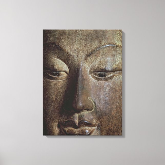 Lienzo Jefe de un Bodhisattva (Anverso)