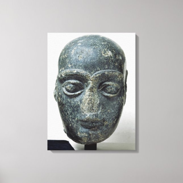 Lienzo Jefe de un hombre (Anverso)