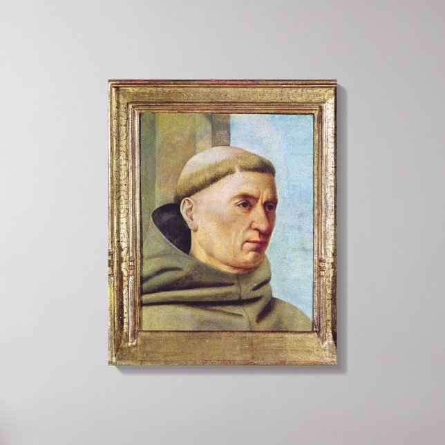 Lienzo Jefe de un monje (Anverso)