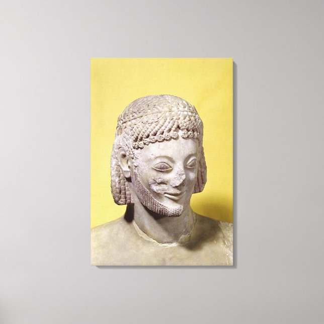 Lienzo Jefe del Rampin Rider, c.550-540 a.C. (Anverso)