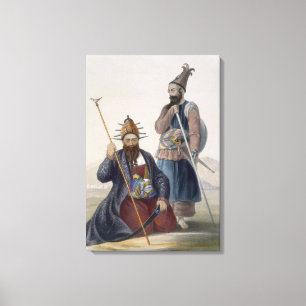 Lienzo Jefe Ejecutivo y Asistente de Su Majestad el