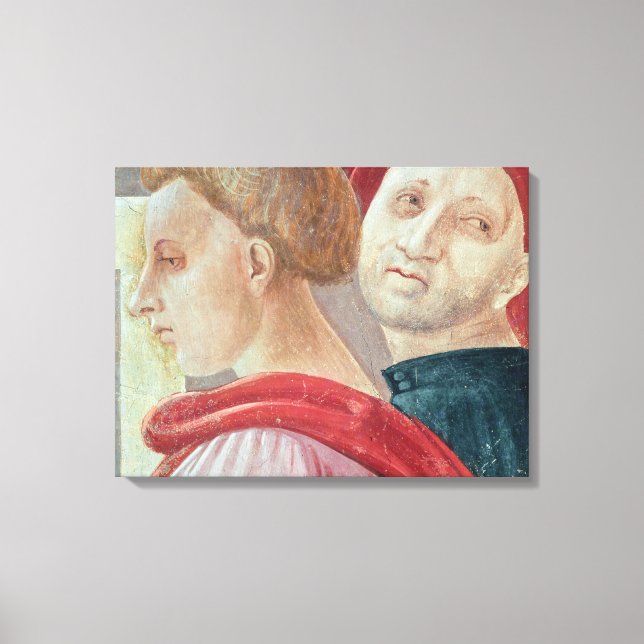 Lienzo Jefes de dos hombres de la presentación de María (Anverso)