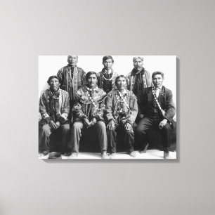 Lienzo Jefes indios de la fotografía de Alaska