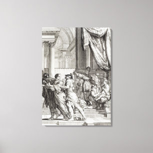 Lienzo Jehoiada, alto sacerdote de la proclamación de