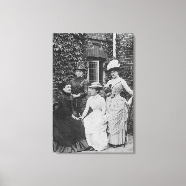 Lienzo Jennie Jerome, más tarde Lady Randolph Churchill (Anverso)