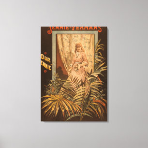 Lienzo Jennie Yeamans Poster del juego "Our Jennie"