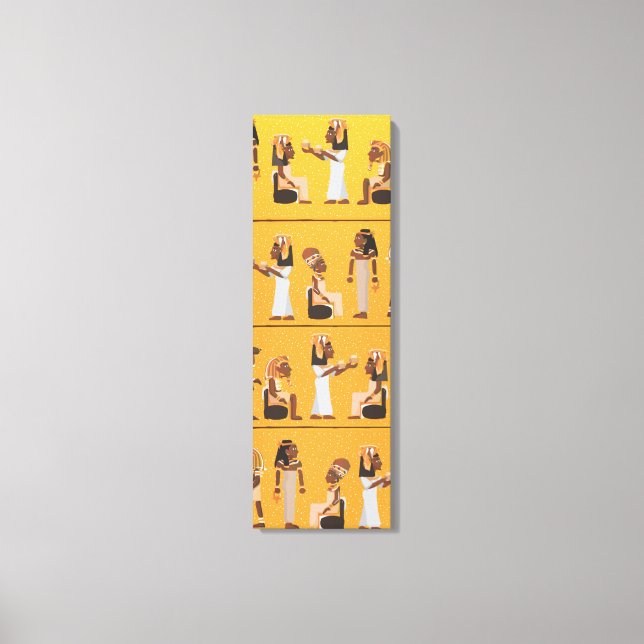 Lienzo Jeroglíficos de Egipto (Anverso)