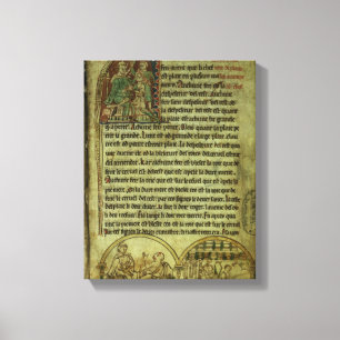 Lienzo Jerome: Un médico que visita a un paciente