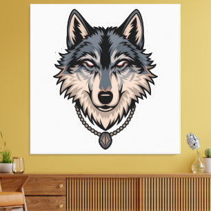 Lienzo Jerry Garcia wolf