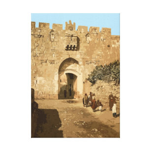 Lienzo Jerusalén: Puerta de los Leones