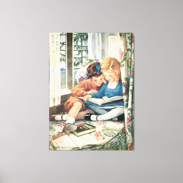 Lienzo Jesse Wilcox Smith Print (Anverso)