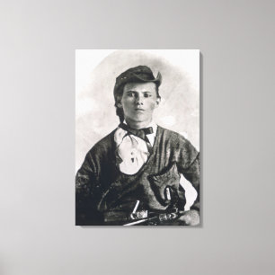 Lienzo Jesse Woodson James (foto de b/w)