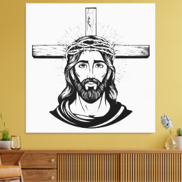 Lienzo Jesucristo