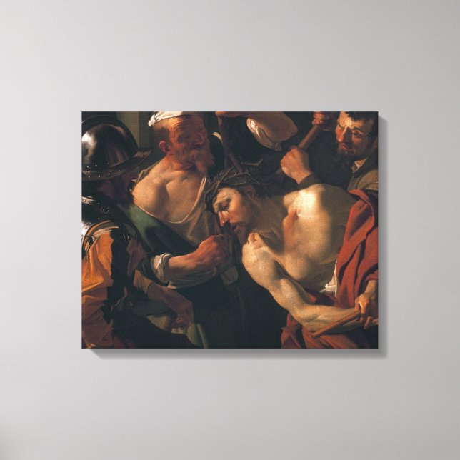 Lienzo Jesucristo con la Corona de Espinas (Anverso)