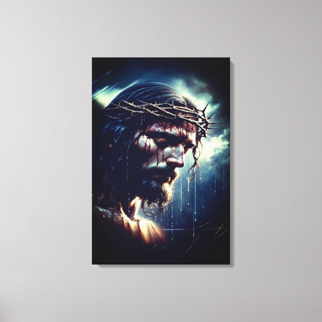 Lienzo Jesucristo hijo de Dios (Anverso)