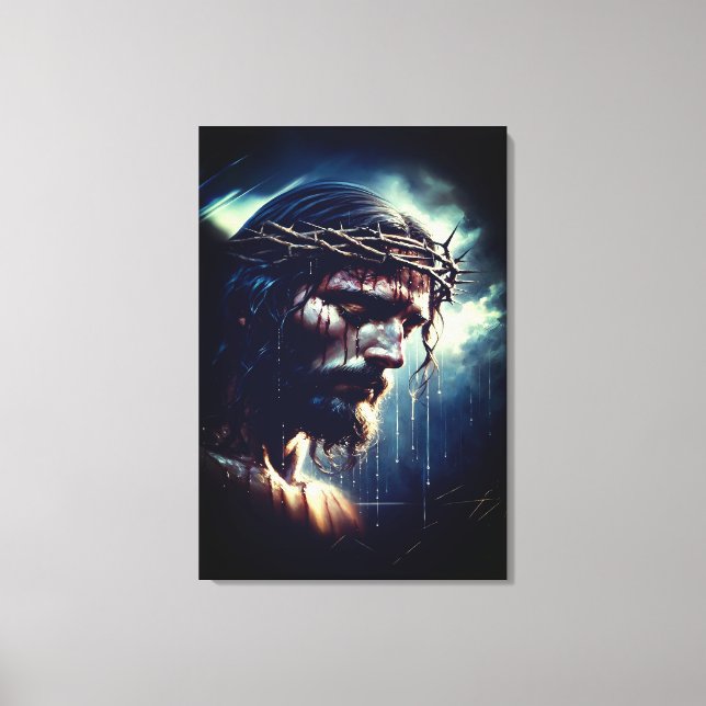 Lienzo Jesucristo hijo de Dios (Anverso)
