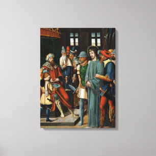 Lienzo Jesús antes de Pilate
