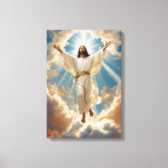 Lienzo "Jesus Canvas Wall Art - Inspirador Religioso D (Anverso)