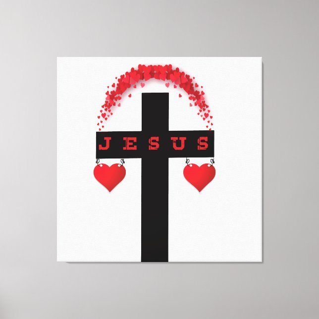 Lienzo Jesus Christ of the Cross (Anverso)