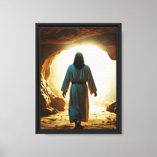 Lienzo Jesús deja la tumba