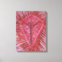 Jesús en la Cruz (30.48 x 40.64cm, 12" x 16")