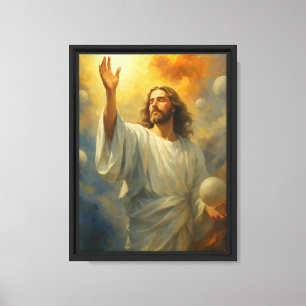Lienzo Jesús portando la luz de la creación