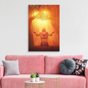 Lienzo Jesús rezando en el Jardín de Gethsemane